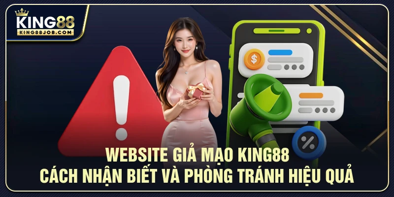 Website giả mạo king88